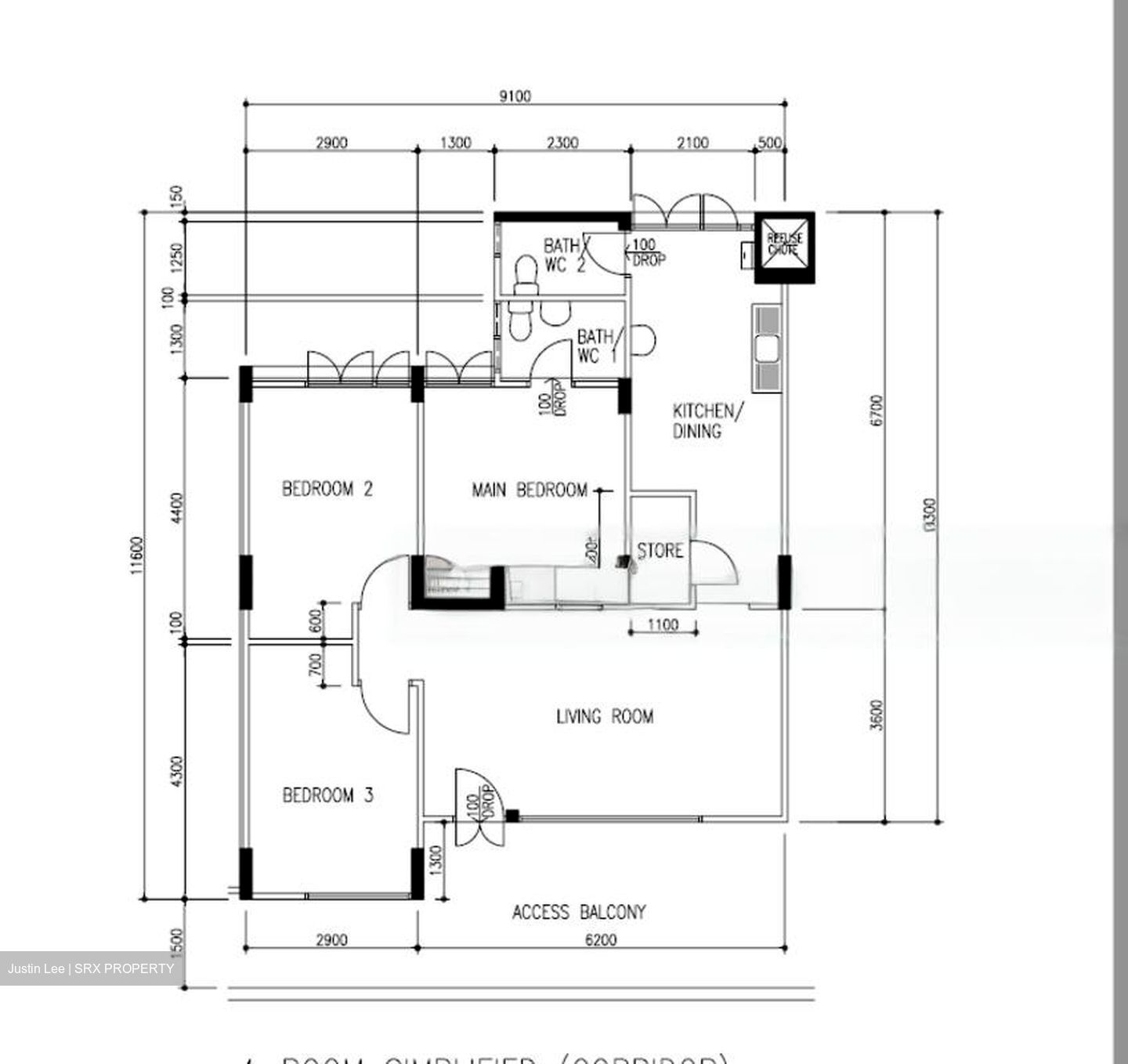 Blk 800 Khatib Gardens (Yishun), HDB 4 Rooms #638006301